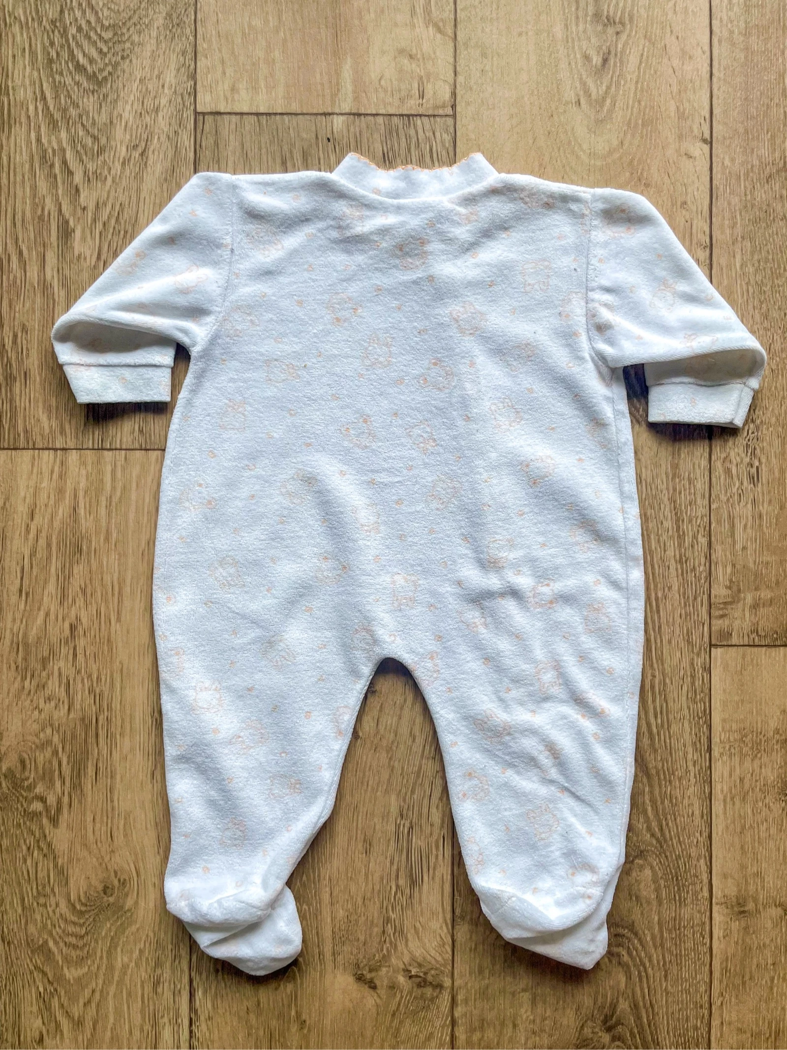 Baby girl velvet pajama set size 6 months – photo 11